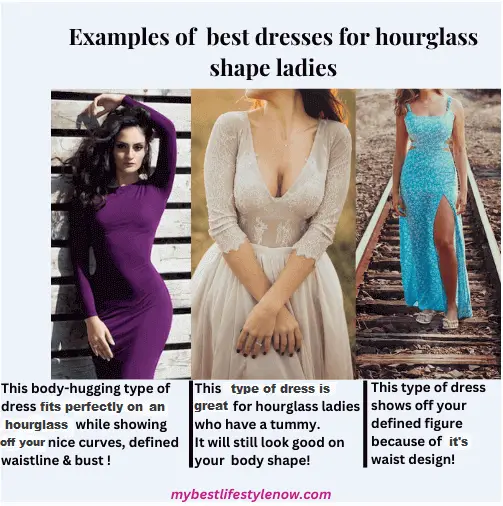 best dresses for the hourglass body type